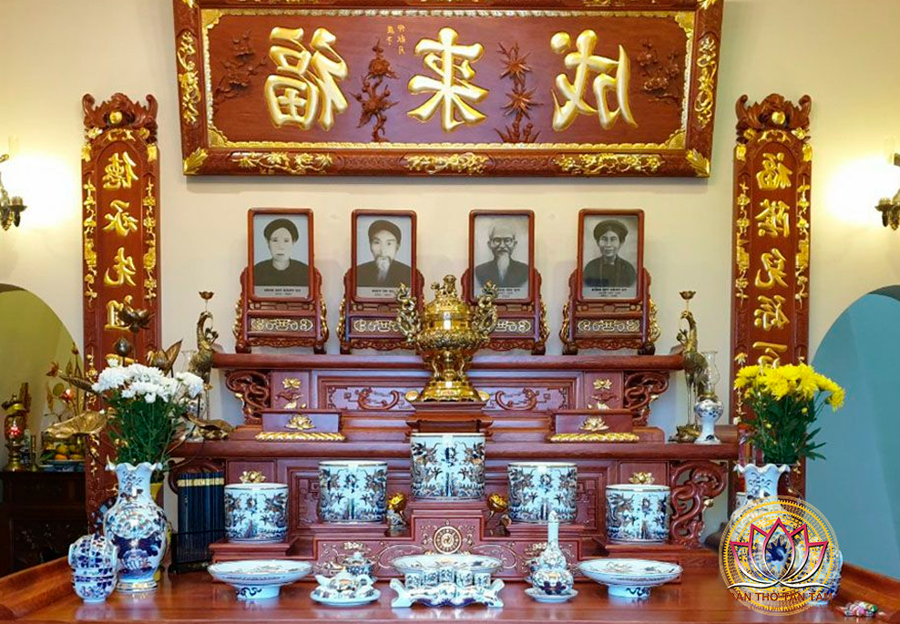 Cách bài trí bàn thờ thiên